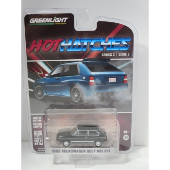 Greenlight 1:64 Volkswagen Golf Mk I GTI 1983 black